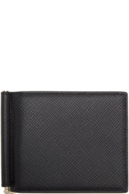 Smythson - 黑色 Panama 钞票夹钱包