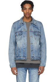 Ksubi - Blouson en denim bleu Classic