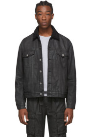 Ksubi - Blouson en denim noir Borg Oh G