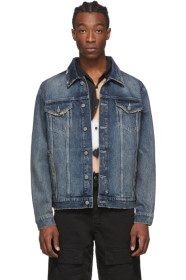 Ksubi - Blouson en denim bleu OH G