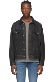 Ksubi - Blouson en denim noir Borg OH G