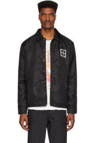 Ksubi - Blouson de coach noir Sign Of The Times