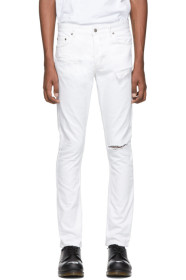 Ksubi - White Chitch Stark Slash Jeans