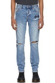 Ksubi - Blue Chitch Jinx Pay Up Jeans