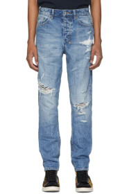 Ksubi - Blue Wolf Gang Klub Krushed Jeans