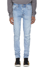 Ksubi - Blue Van Winkle The Streets Stitched Jeans