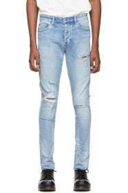Ksubi - Blue Chitch Thrashed Punk Jeans