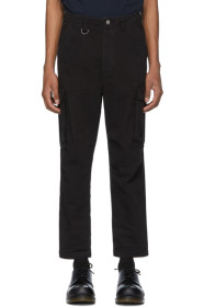 Ksubi - Pantalon cargo noir Kraft