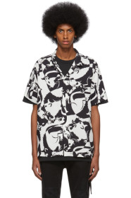 Ksubi - Chemise noire et blanche Klub Rat