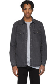 Ksubi - Chemise grise Shockwave