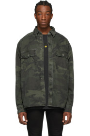 Ksubi - Green Frequency Camo Shirt