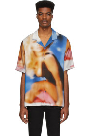 Ksubi - Chemise bleue et beige Pin Me Up