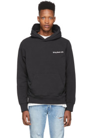 Ksubi - Pull à capuche noir Hi Flyer