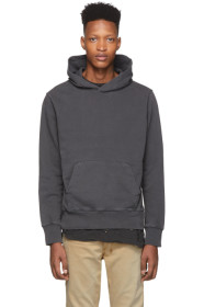 Ksubi - Pull à capuche noir Seeing Lines
