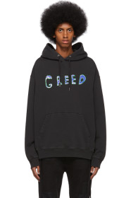 Ksubi - Pull à capuche noir Greed Biggie édition Hidji World