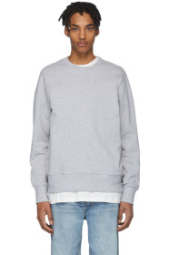 Ksubi - Pull molletonné gris T-Box