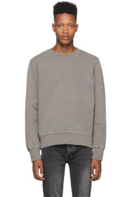 Ksubi - Pull molletonné gris Seeing Lines