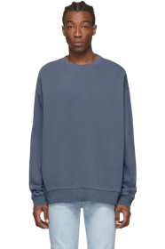 Ksubi - Blue Biggie Crewneck Sweatshirt