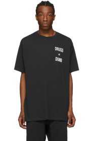 Ksubi - Black 'Drugs Aer Dumb' T-Shirt
