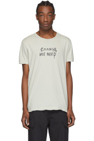 Ksubi - Grey 'Change We Need' T-Shirt