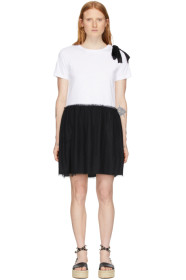 RED Valentino - Black Jersey Ballet Dress