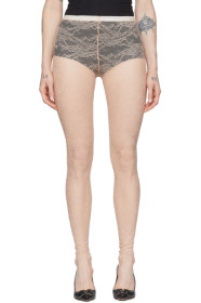 RED Valentino - Pink Lace Leggings