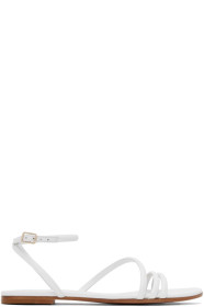 Gianvito Rossi - Sandales blanches Bekah 05