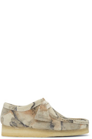 Clarks Originals - ベージュ Camo Wallabee モカシン