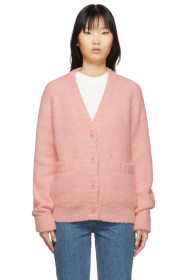 Tibi - Pink Alpaca Cozette Cardigan