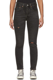 Levi's - Black 501 Skinny Jeans
