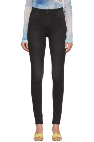 Levi's - Black 721 High-Rise Skinny Jeans