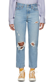 Levi's - BLue Wedgie Straight Jeans