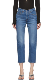 Levi's - Blue Wedgie Straight Jeans