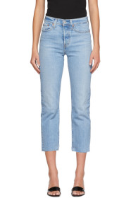 Levi's - Blue Wedgie Straight Jeans
