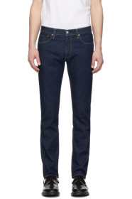Levi's - Navy 511 Slim-Fit Jeans