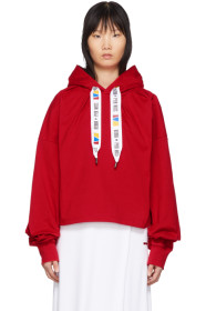 Reebok by Pyer Moss - Collection 3 コレクション レッド ワイド フィット フーディ