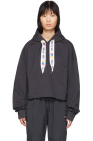 Reebok by Pyer Moss - Collection 3 コレクション グレー ワイド フィット フーディ