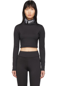 Reebok by Pyer Moss - Collection 3 コレクション ブラック ロゴ クロップド タートルネック