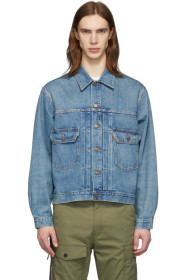 Levi's Vintage Clothing - 蓝色 Type 2 牛仔卡车司机夹克