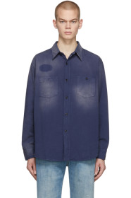 Levi's Vintage Clothing - 蓝色 1950s 工装衬衫