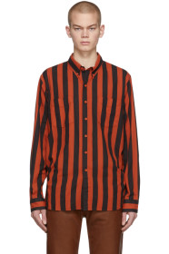 Levi's Vintage Clothing - Red & Black 1960s Button-Down Shirt