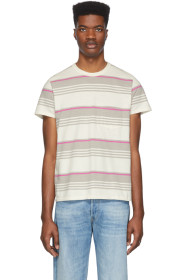 Levi's Vintage Clothing - 灰白色 & 灰色 1960's Casual T 恤