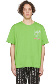 Charles Jeffrey Loverboy - Green Art Gallery T-Shirt