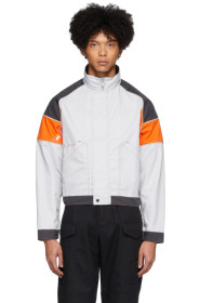 Affix - Grey & Orange Work Jacket