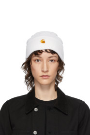 Carhartt Work In Progress - White Chase Beanie