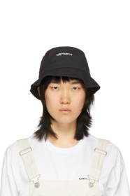 Carhartt Work In Progress - Black Script Bucket Hat