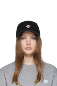 Moncler - Black Baseball Cap