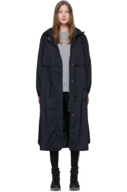 Moncler - Black Down Lin Coat