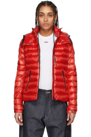 Moncler - Red Down Bleu Jacket