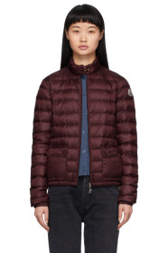 Moncler - 酒红色 Lans 羽绒夹克